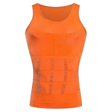 (XXXL) Men's Shapewear Men's Bodysuit Body Shaper Underwear Tight Waistcoat Corset