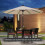 Patio Umbrella 300cm with Solar LED Lights, 9 Modes 1
