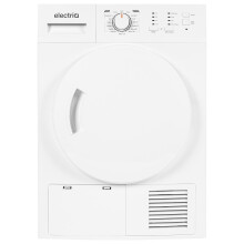 electriQ 8kg Condenser Tumble Dryer White Sensor Drying Quick Dry Anti-Crease