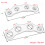 Guitar Finger Exerciser Adjustable Finger Stretching Tool for Beginners Ukulele Piano Training Blue L 4