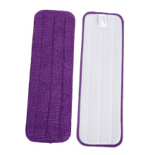 2PCS Reusable Microfiber Mop Pads for Flat Mop Replacement, Absorbent and Machine Washable for Home and Office Floor Cleaning