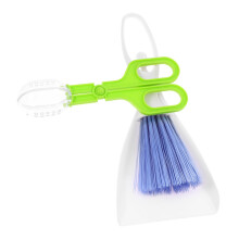 Mini Dustpan and Broom Set for Reptile Tank, Small Pet Cleaning Kit