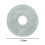 Robot Mop Replacement Pads for JONR P20 Pro, Washable Microfiber Mop Cloths 4 Pack Durable Reusable 2
