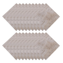 20Stk Wasserdichte PVC Bodenfliesen Selbstklebend Marmoroptik Für Bad