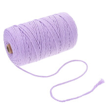 Lavendel Baumwollkordel Bunt Handgefertigt Für DIY