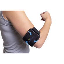 Tennis Elbow Brace with Cooling Gel Compression, Adjustable Strap and Reusable Ice Pack Wrap for Tendonitis Pain Relief