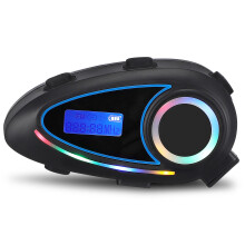 Kabelloses Helm Headset ABS Schwarz Tonqualität