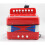 Percussion Button Accordion Musical Instrument Educational Toy Red 9