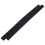 2Pcs PVC Floor Transition Strips Black Ramp Pads for Sweeping Robots 1