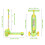 Foldable Kids Scooter with Adjustable Handlebar and LED Wheels 2