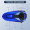 Helm Kopfhörer Headset Mit Mikrofon Blau ABS 5