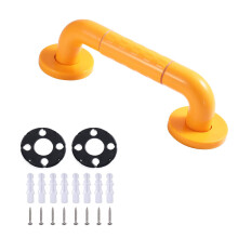 16 Inch Yellow Luminous Shower Grab Bar for Elderly, AntiSlip Bathroom Safety Handrail with Glow Rings