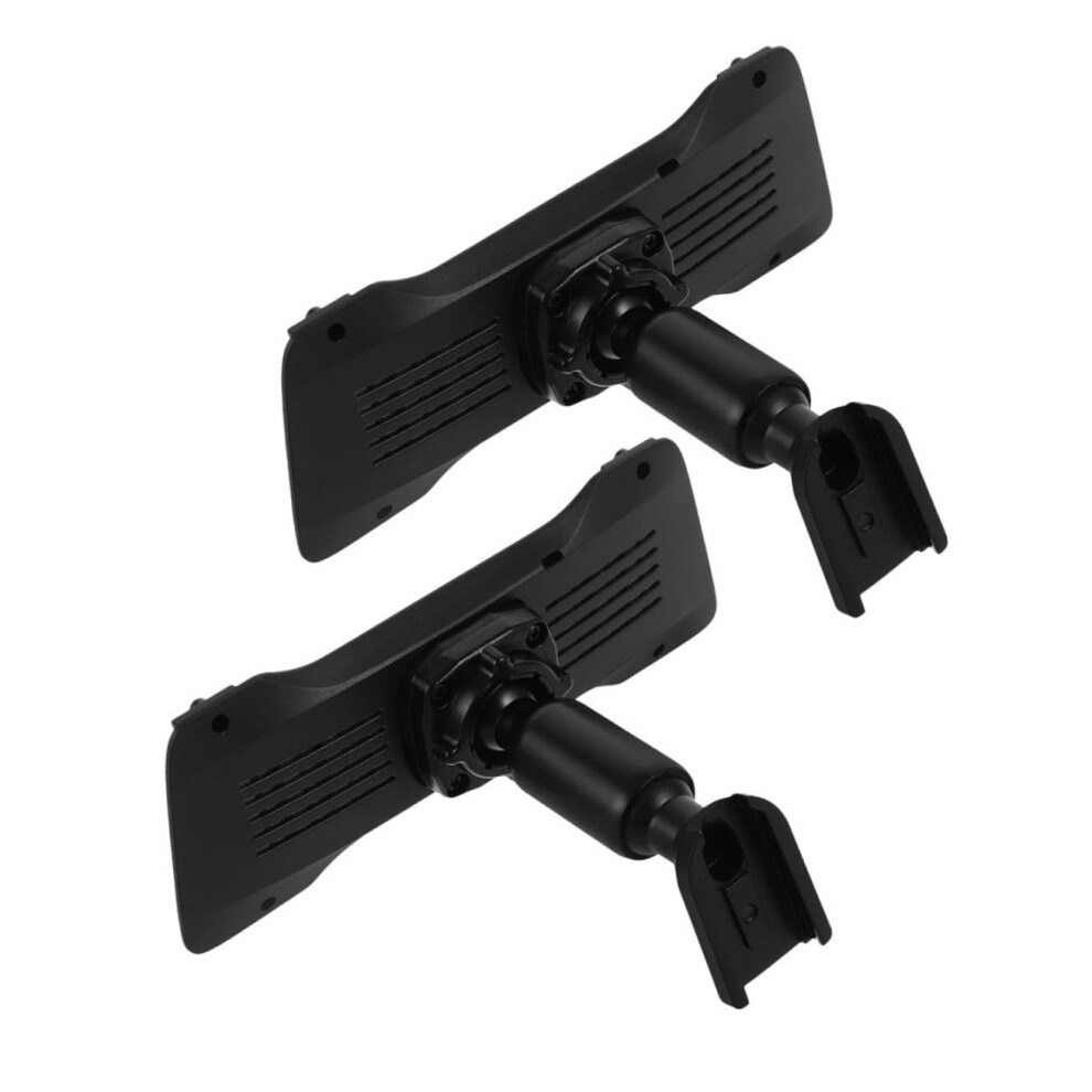 Universal Dash Cam Mount Rear View Mirror Holder 2 Set With Stable Vibration Bracket For Car Black 9330225417675
