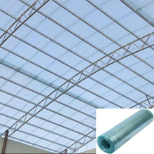 Polycarbonate Roofing Sheet 0.8mm Clear Panel,  Light Transmission UV Resistant, Ideal for Skylights Pergolas