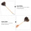 Soft Fluffy Duster with Non‑Slip Beech Handle for Scratch‑ Home and Office Cleaning 5
