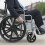 2pcs Solid Rubber Wheelchair Front Wheels, WearResistant Heavy Duty Replacement Caster Set, Black 2