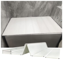 Foldable Bathtub Tray and Waterproof PVC Bathtub Cover with Tablet Holder, Heat Retention Lid, 22 Sizes