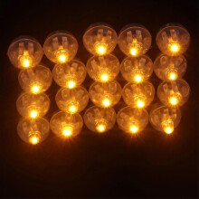 (yellow) 50pcs Mini S Led S, Dby S For , Wedding Rat