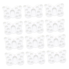 Butterfly Shaped Paint Mixing Palette Set with MultiWell Surface for Art Painting and Classroom Activities