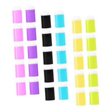 30pcs Finger Sponge Daubers for Crafts Stamping and Blending with Soft Sponge and NonSlip Grip