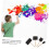 Sponge Brush Set for Acrylic Painting Tools, Ergonomic Grip, Smooth Paint Application, Versatile Craft Use 4