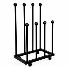 4 Pair Wellington Boot Shoe Rack Stand Storage Wellie Welly Holder Organizer