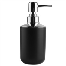 6 Piece Black Bathroom Accessories Set Durable Easy Clean Design for Home and Hotel Use