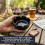 4" Black Melamine Ashtray 12 Pack – Durable 8 Notch Design 6
