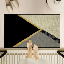 Non Slip Bathroom Rug 15x23in Soft Plush Quick Dry Bath Mat Machine Washable Small Floor Carpet