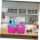 3pcs Plastic Storage Baskets with Compartments, Stable Non‑Slip Base for Home Office Kitchen 5