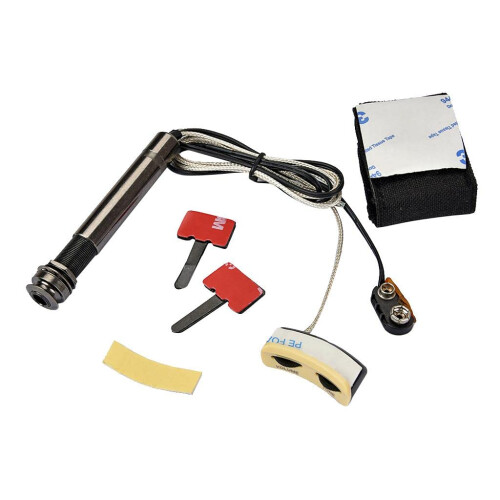 Ukulele Pickup Preamp System with Volume and Tone Control for Clean Acoustic Amplification 2