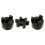 L100 Jaw Coupler Set 1/2 Inch Flexible Shaft Coupling with Interchangeable Rubber Insert for Reliable Alignment 1
