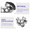 Zinc Alloy Tom Drum Mount Bracket with Enhanced Stability Design for Drum Set Performance 2