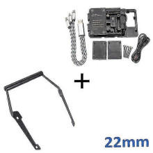 (22mm B) Motorcycle For Honda Nc750d Nc 750d Nc750 D Front Phone Stand Holder Smartphone Phone Gps Navigaton Plate Bracket 2014-2020-Good