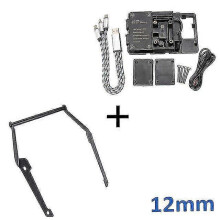 (12mm B) Motorcycle For Honda Nc750d Nc 750d Nc750 D Front Phone Stand Holder Smartphone Phone Gps Navigaton Plate Bracket 2014-2020-Good