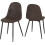 Seconique Marlow & Athens Dining Set X4 Chairs  Brown Pu 6