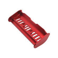 (Red) Remote Control Car Tail Wing Great For M162 M163 Model Car Toy With Easy Installation And Scratch Resistances Design Silver
