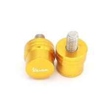(2019-2020 Gold) For Piaggio Vespa Gts300 Gts 300 Scooter Aluminum Mirror Hole Blanking Plate Cover Left&right Decora-In stock