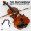 Violin Bow Straightener and Guide 4/4 Beginner Training Aid for Straight Bow Alignment Practice 4