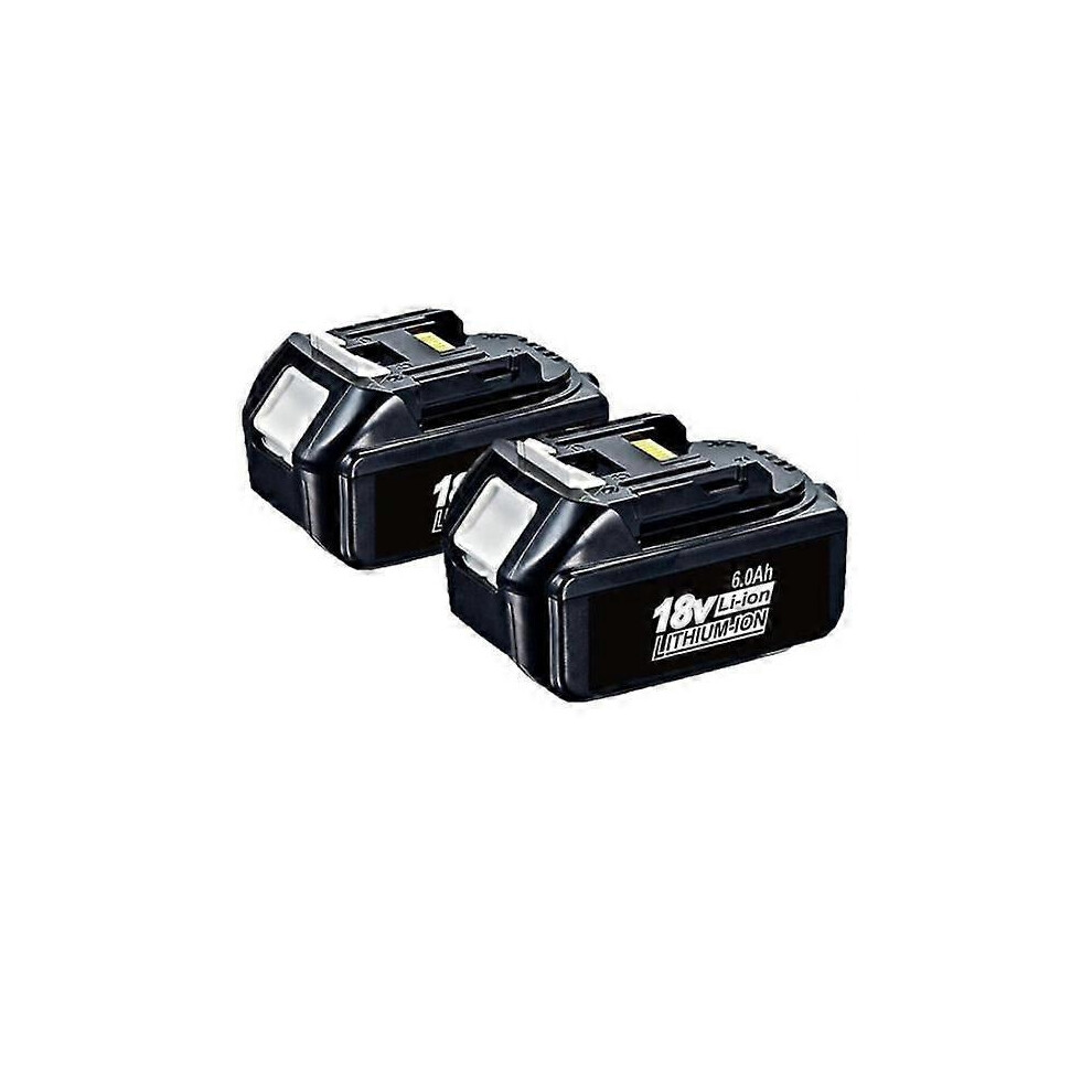 2 Pack Compatible With Makita 18V Battery 6.0 Ah Lxt Li-Ion Bl1850b Bl1830b Bl1860b Cordless-G 9408048608621