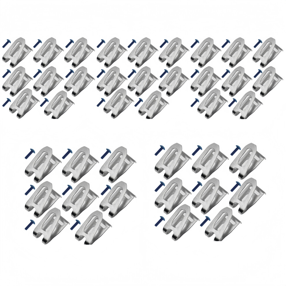 50Pcs Belt Hook With Screw For Makita 346449-3 324705-1 346034-2 346317-0-G 9408048609741