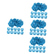 400Pcs Numbered Poultry Leg Bands Color Coded Chicken Leg Rings for Easy Identification