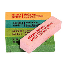 5x Guitar Fret Erasers Set for Smooth Fret Polishing and Fast Guitar Maintenance