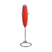 (Red) Electric Matcha Whisk - Barista Style Preparation For Matcha Green Tea Lattes