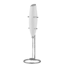 (White) Electric Matcha Whisk - Barista Style Preparation For Matcha Green Tea Lattes