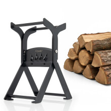 Heavy Duty Steel Log Splitter Kindling Cutter Manual Firewood Splitting Stand