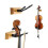 Violin Wall Mount Hanger with Durable Wooden Base, Secure SpaceSaving Storage for Home and Studio 3