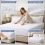 Imperial Rooms (Double Mattress Protector) Waterproof Mattress Protector Cover Terry Towel 4