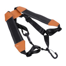 Baritone Saxophone Harness with Dual Shoulder Support, Padded Neck Comfort, Adjustable Fit Design