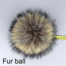 (Child, K) Girl Women Winter Wool Beanie Cap Real Raccoon Fur Pom Pom Parent-child Knitted Hat Core Yarn Warm Casual Skullies Beanies Bones-Good